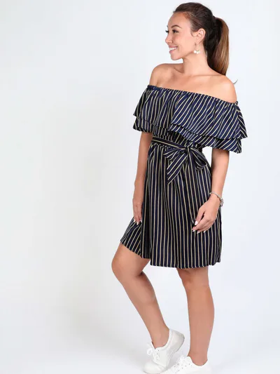 Lovemère Miami Ruffled Mini Dress