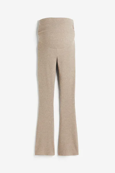 H&M MAMA Before & After Ribbed Pants