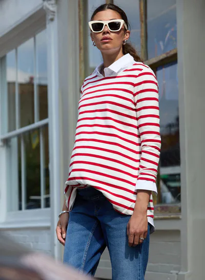 Isabella Oliver Arden Organic Cotton Maternity Top