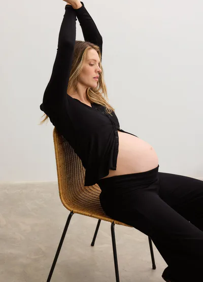 HATCH The Softest Rib Nursing Cardigan