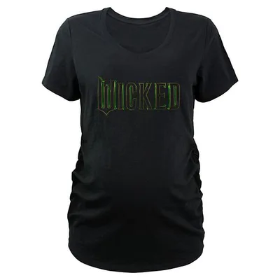 Kohl's Maternity Wicked Title Logo Graphic Tee