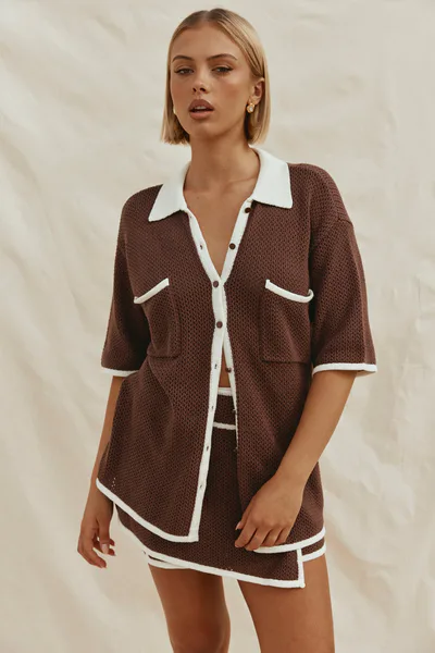 SABO Shiloh Top - Chocolate