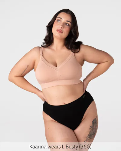 Hotmilk Lingerie Caress FlexFit Nursing Bra - Cashmere Busty