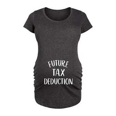 Kohl's Maternity Future Tax Deduction Graphic Tee