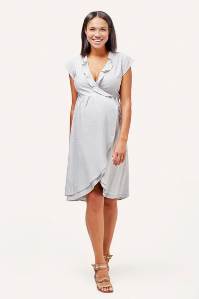 NOM Maternity Marina Wrap Dress