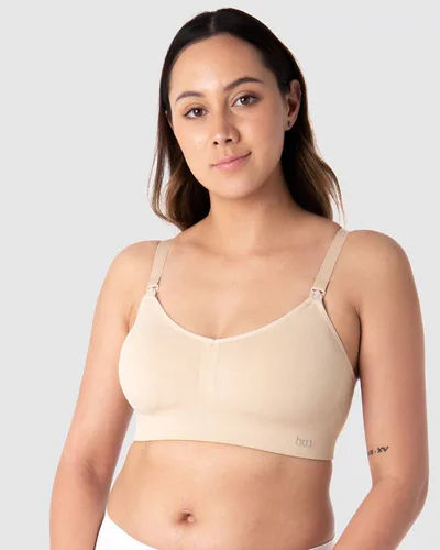 Hotmilk Lingerie My Necessity Wirefree Nursing Bra - Frappe