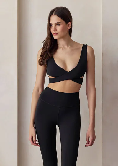 BUMPSUIT The Perfect Movement Wrap Bra