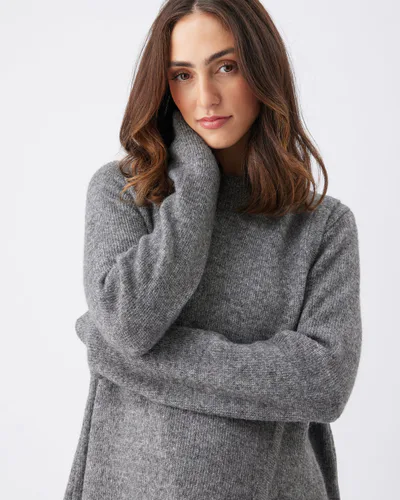 Ripe Maternity Addison Nursing Knit Charcoal