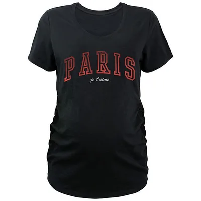 Kohl's Maternity Paris Je T'Aime Graphic Tee