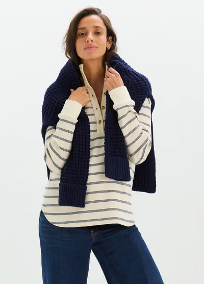 HATCH The Emery Waffle Nursing Top