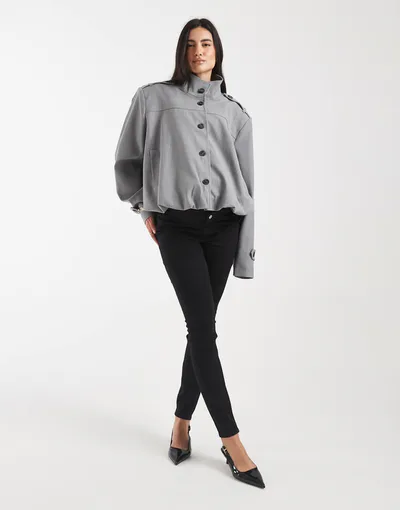 ASOS skinny jeans in clean black