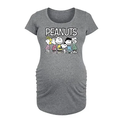 Kohl's Maternity Peanuts Crew Graphic Tee
