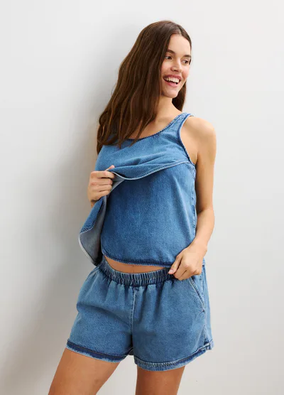HATCH The Hailey Denim Top