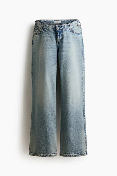 H&M MAMA Wide Low Jeans