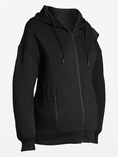 Old Navy Maternity Dynamic Fleece Full-Zip Hoodie