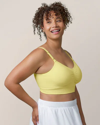 Kindred Bravely Sublime® Hands-Free Pumping & Nursing Bra | Light Lemon