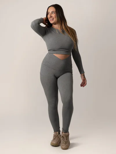 Kindred Bravely Sublime® Bamboo Maternity & Postpartum Crossover Legging