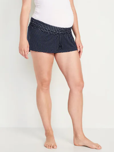 Old Navy Maternity Rollover Waist Pajama Short