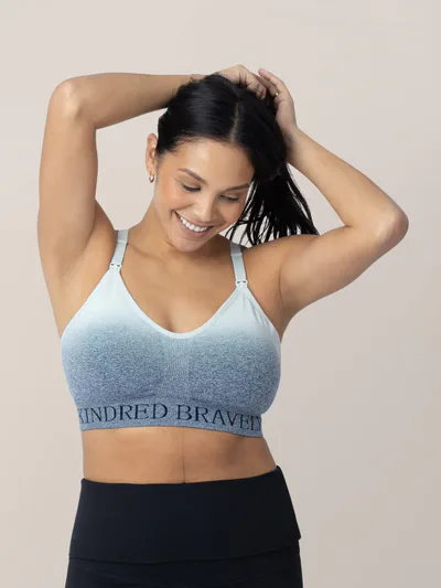 Kindred Bravely Sublime® Low Impact Nursing Sports Bra | Ombre Storm