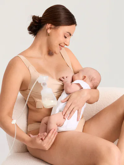 Momanda Natrelax® Velcro All-in-One Nursing & Pumping Bra