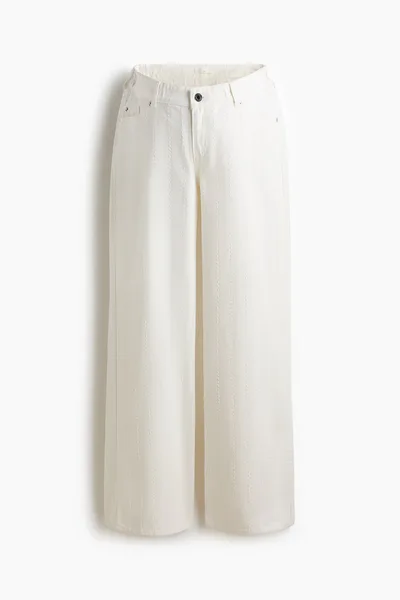 H&M MAMA Before & After Wide Jeans