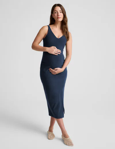 Beyond Yoga Spacedye™ Inspire Maternity Midi Dress