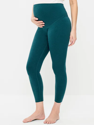 Old Navy Maternity Full-Panel CloudComfy 7/8 Leggings