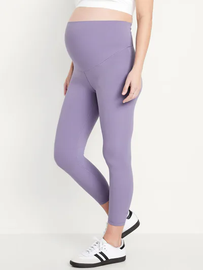 Old Navy Maternity Full Panel StudioSmooth 7/8 Leggings