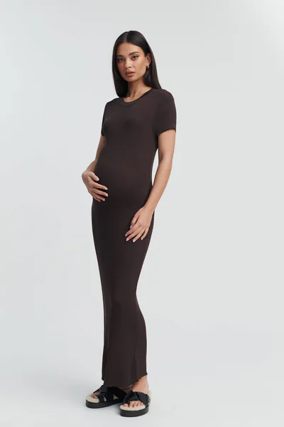 Legoe Heritage Formentera Maxi Dress (Chocolate)
