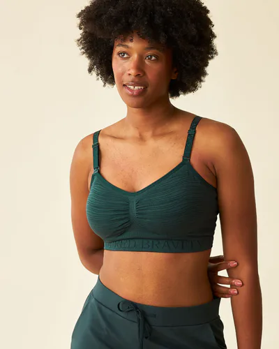 Kindred Bravely Sublime® Hands-Free Pumping & Nursing Bra | Evergreen