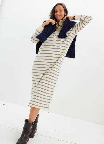 HATCH The Eva Waffle Nursing Dress