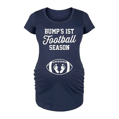 Kohl's Maternity Bumps First Football Season Graphic Tee
