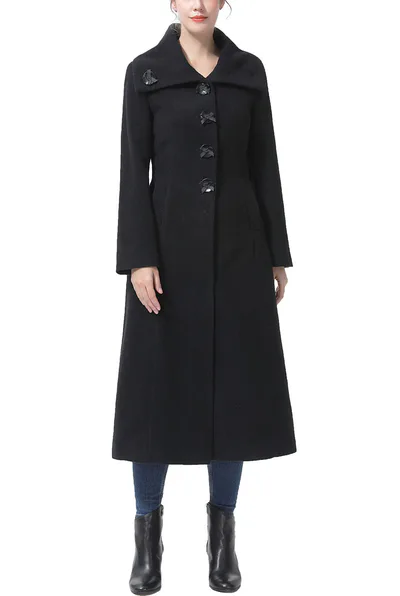 Kimi + Kai Kimi + Kai Women's "Kaeli" Wool Blend Maxi Coat