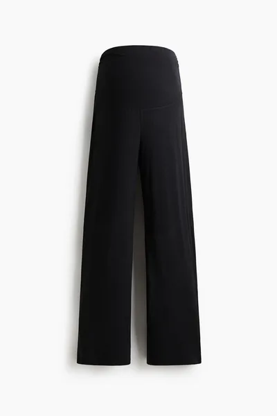 H&M MAMA Before & After Ribbed Jersey Pants
