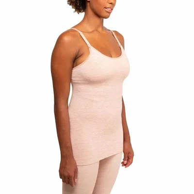 Target Modern Eternity Isabella Yoga Nursing Tank Peach Melange Medium