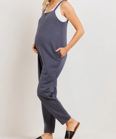 Bump City The Kristin Maternity & Nursing Jumpsuit