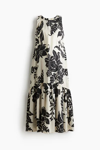 H&M MAMA Voluminous Maxi Dress