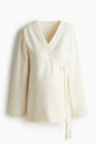 H&M MAMA Before & After Wrap-front Cardigan