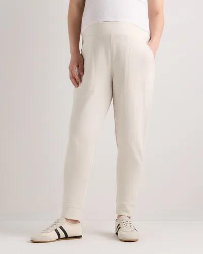 Quince SuperSoft Fleece Maternity Joggers