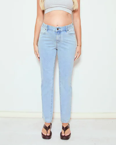 Soon Maternity High Rise Straight Leg Jeans