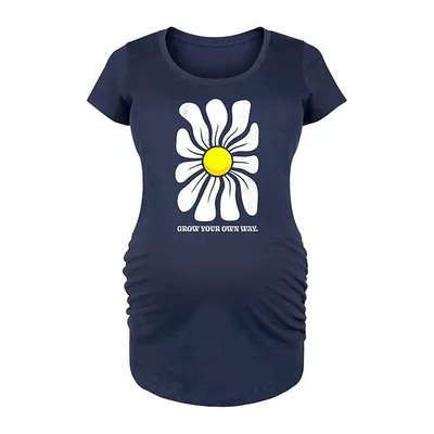 Kohl's Maternity Grow Own Way Daisy Graphic Tee