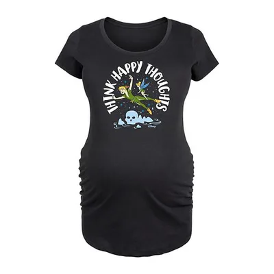 Kohl's Disney's Peter Pan Maternity Think Happy Thoughts Graphic Tee