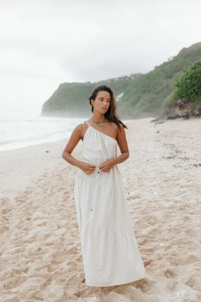 Petal & Pup Hilde Maxi Dress - Oatmeal