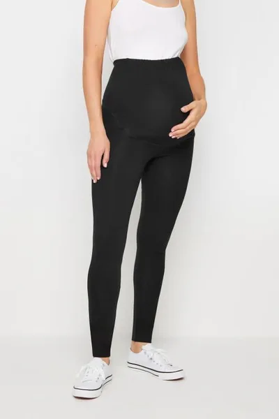 Yours Clothing LTS PREMIUM Tall Black Maternity Cotton Leggings