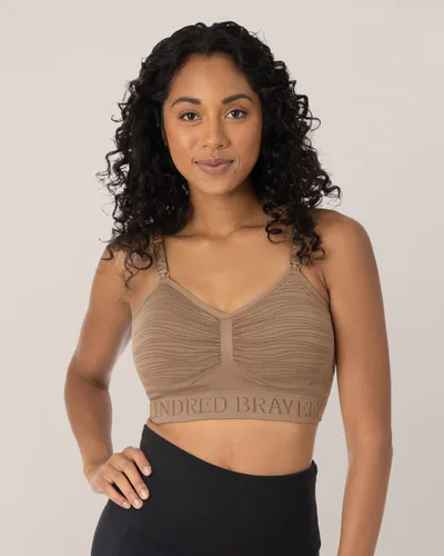 Kindred Bravely Sublime® Hands-Free Pumping & Nursing Bra | Latte