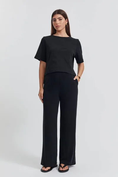 Legoe Heritage Gigi SS Organic Cotton Cropped Tee - FINAL SALE