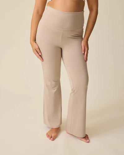 Kindred Bravely Bamboo Flex Maternity & Postpartum Flare Pant | Sandstone