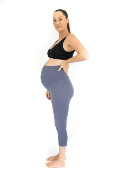 Emamaco 3/4 Maternity Leggings - Twilight FINAL SALE
