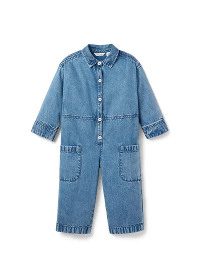 HATCH The Drapey Denim Coverall