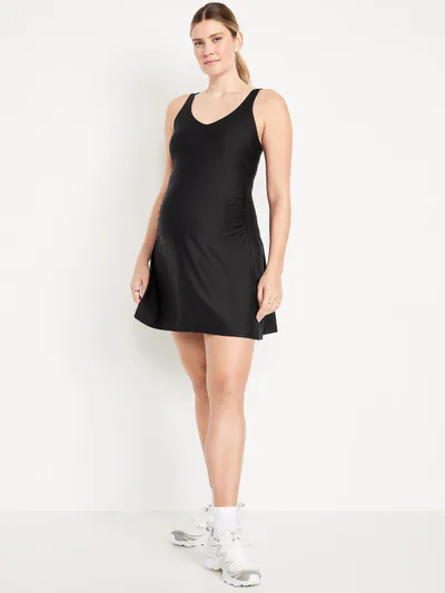 Old Navy Maternity Sleeveless PowerSoft Mini Skort Dress